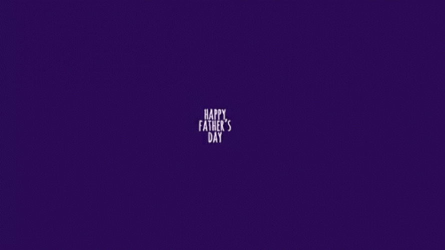 Happy Father's Day Fireworks Greetings GIF