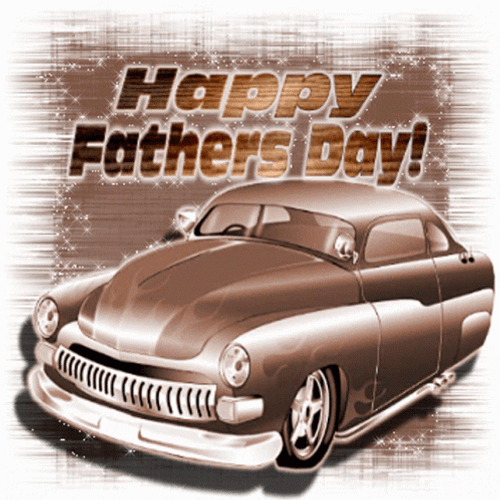 Happy Father's Day With A Car GIF