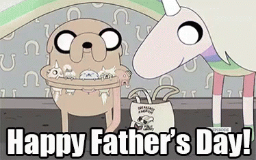Happy Fathers Day Adventure Time GIF