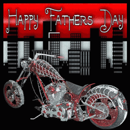 Happy Fathers Day Big Bike GIF