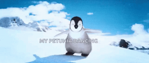 Happy Feet My Petunia Dancing GIF