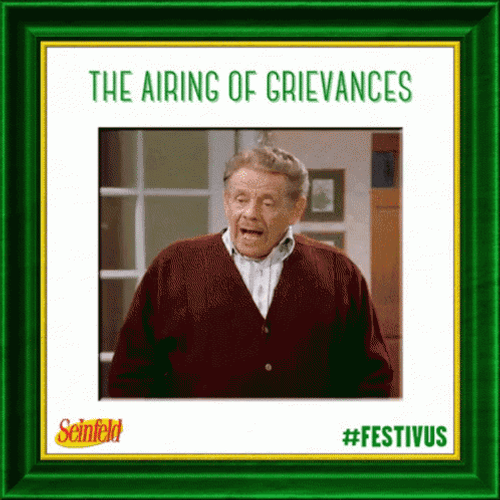 Happy Festivus Frank Costanza GIF