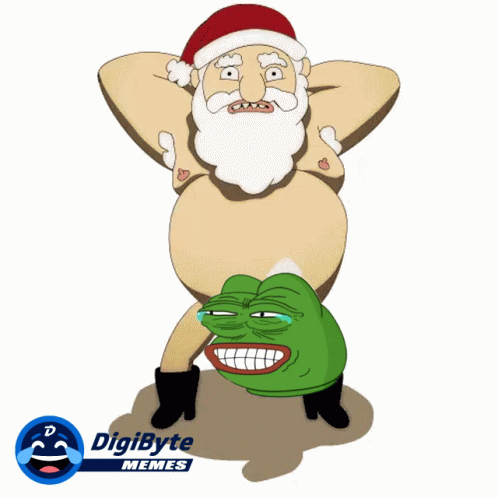 Happy Festivus Santa Dancing GIF