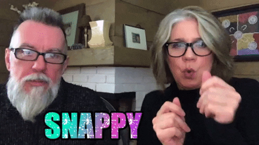 Happy Finger Snap GIF