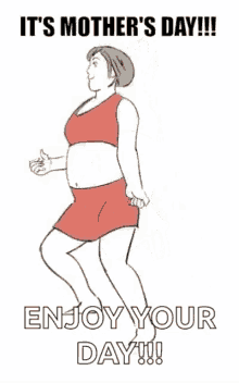 Happy First Mothers Day It's Mother's Day Enjoy GIF