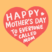 Happy First Mothers Day To Everyone Called Mom GIF