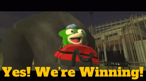 Happy Fishy Boopkins We're Winning GIF