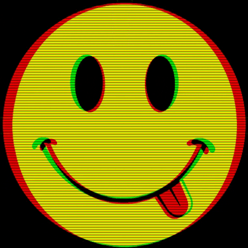 Happy Food Face Glitch Emoji GIF | GIFDB.com