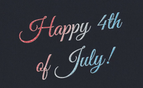 Happy Fourth Of July Fireworks GIF