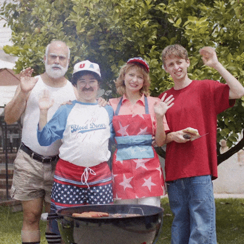 Happy Fourth Of July From Beautiful Family GIF