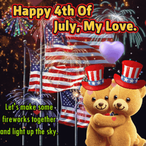 Happy Fourth Of July My Love GIF