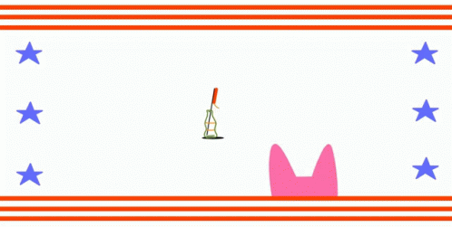 Happy Fourth of July Pink Cat