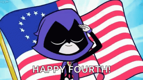 Happy Fourth Teen Titans GIF