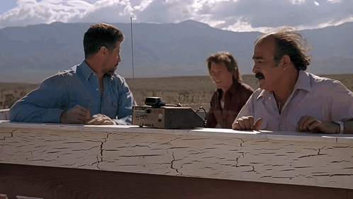 Happy Fred Ward High Five GIF