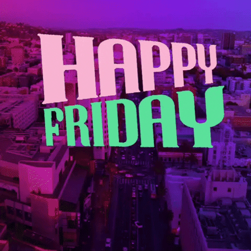 Happy Friday City GIF