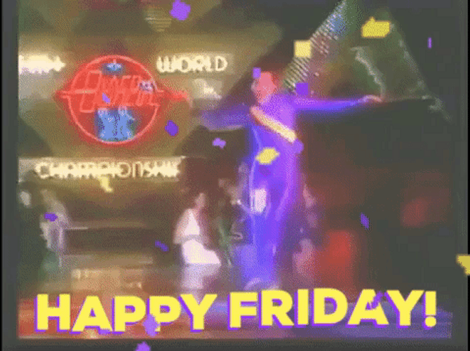 Happy Friday Dancing Competition GIF