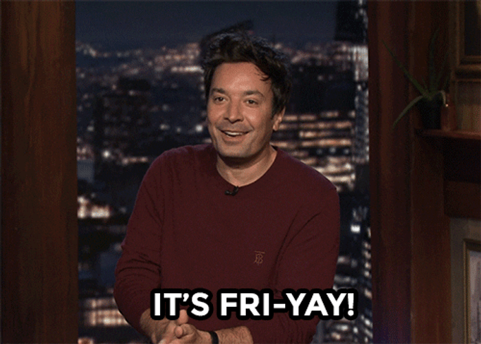 Happy Friday Jimmy Fallon GIF