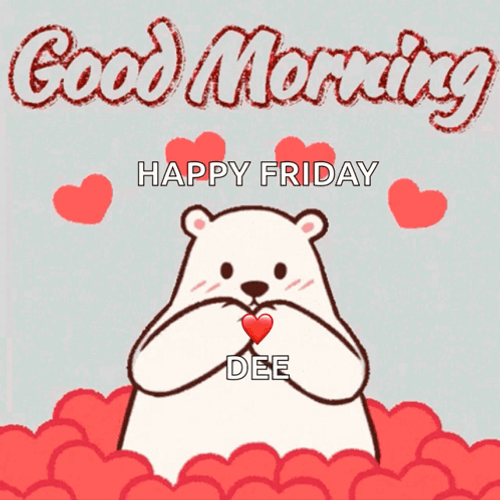 Happy Friday Love Good Morning GIF