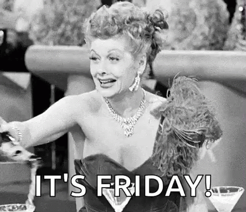 Happy Friday Lucille Ball GIF
