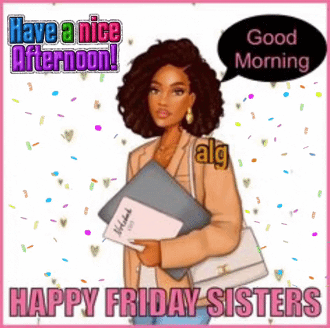 Happy Friday Sisters Greeting Card