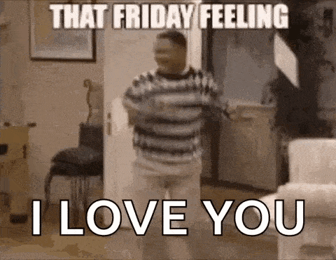 Happy Friday That Friday Feeling Gif GIF