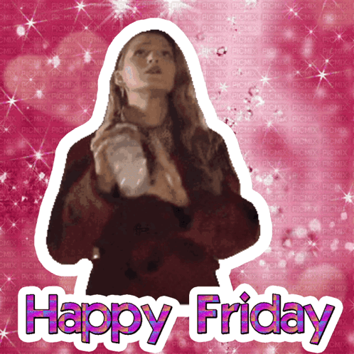 Happy Friday Woman GIF