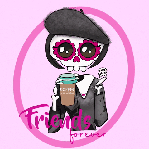 Happy Friendship Day Coffee Time GIF