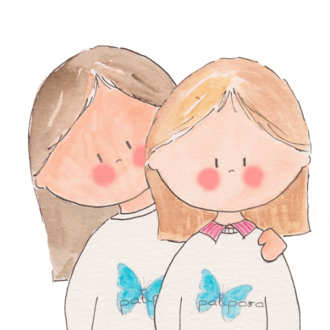 Happy Friendship Day Girl Close Friends GIF