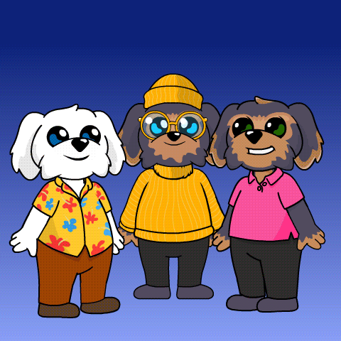 Happy Friendship Day Rainbow Light GIF