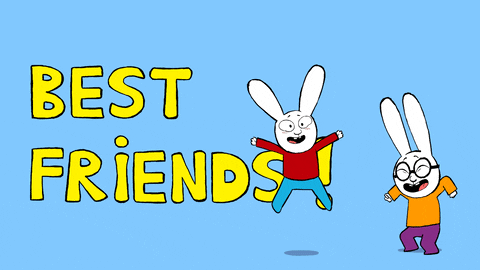 Happy Friendship Day Simon And Friends GIF