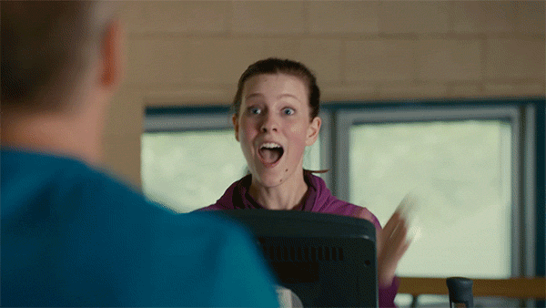 Happy Funny Workout Together GIF