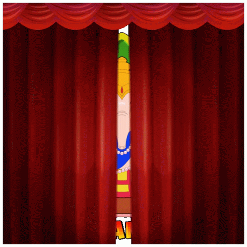 Happy Ganesh Chaturthi Cartoon Ganesha