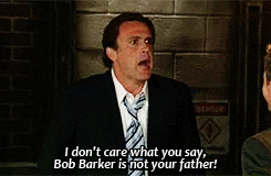 Happy Gilmore Bob Barker He Is Not Your Father GIF