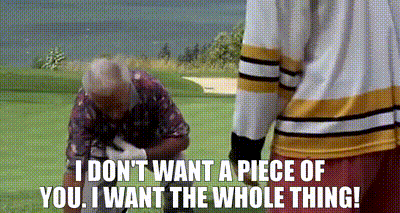 Happy Gilmore Bob Barker I Don't Want A Piece Of You GIF