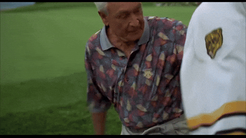 Happy Gilmore Bob Barker Stomach Punch Adam Sandler GIF