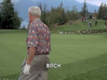 Happy Gilmore Bob Barker Walk Out With Wet Pants GIF