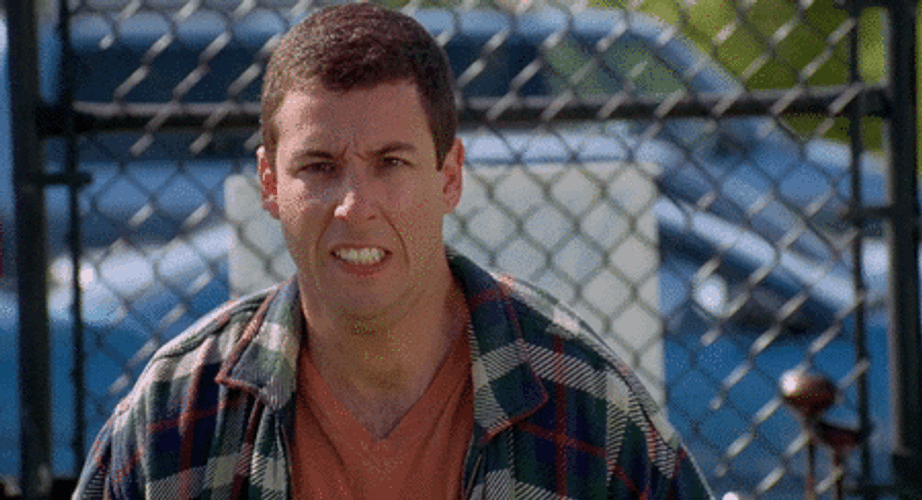 Happy Gilmore Chubbs Peterson Shocked GIF