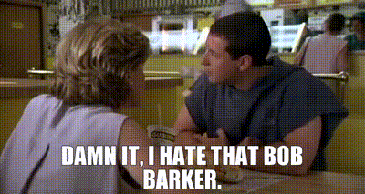 Happy Gilmore I Hate That Bob Barker GIF