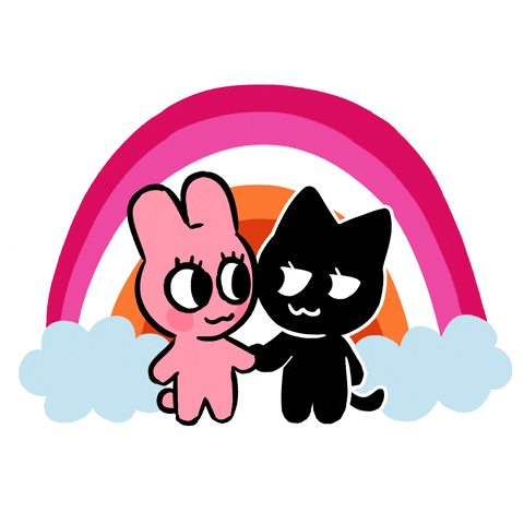 Happy Girlfriends Day Lovely Couple GIF