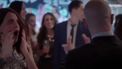 Happy Girlfriends Day Woman Surprised GIF