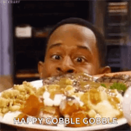 Happy Gobble Gobble Martin Payne GIF
