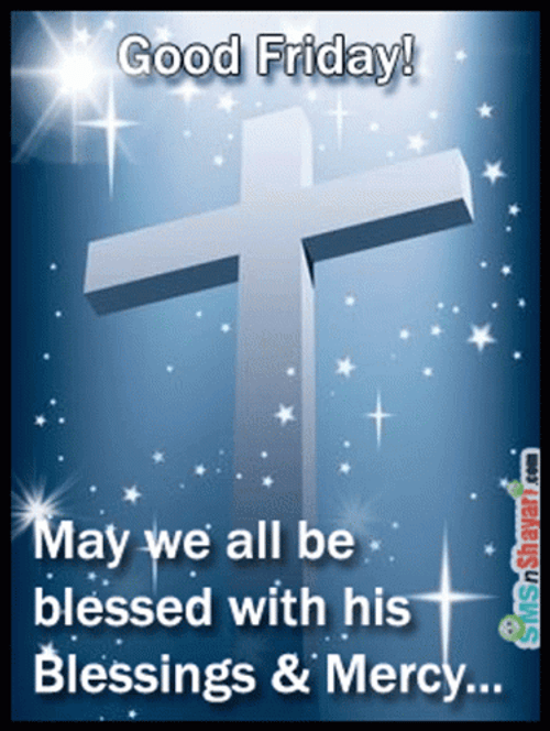 Happy Good Friday Blessings Mercy GIF
