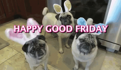 Happy Good Friday Easter Dogs GIF