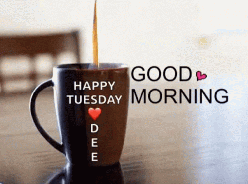 Happy Good Morning Coffee Cup GIF
