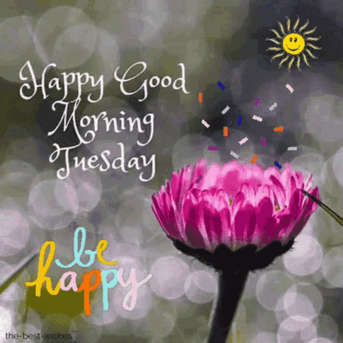 Happy Good Morning Be Happy Card GIF