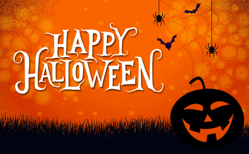 Happy Halloween Day Greetings Card Meme GIF