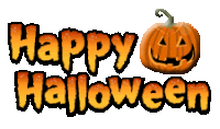 Happy Halloween Day Greetings Sticker GIF
