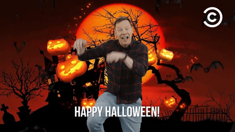 Happy Halloween Funny Comedy Central Host Thriller Dance GIF