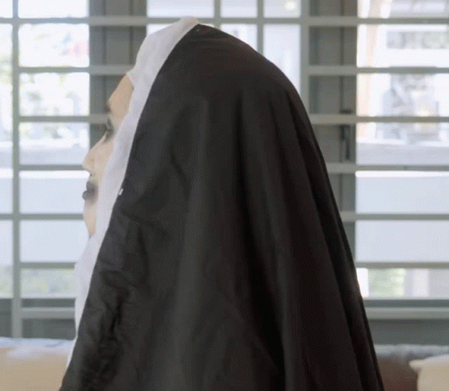 Happy Halloween Funny The Nun Costume GIF