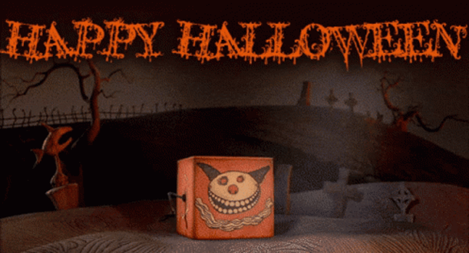 Happy Halloween Jack In The Box GIF